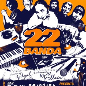 22BANDA ; LA ULTIMA CENA ✺ Bar El Clan, Santiago.