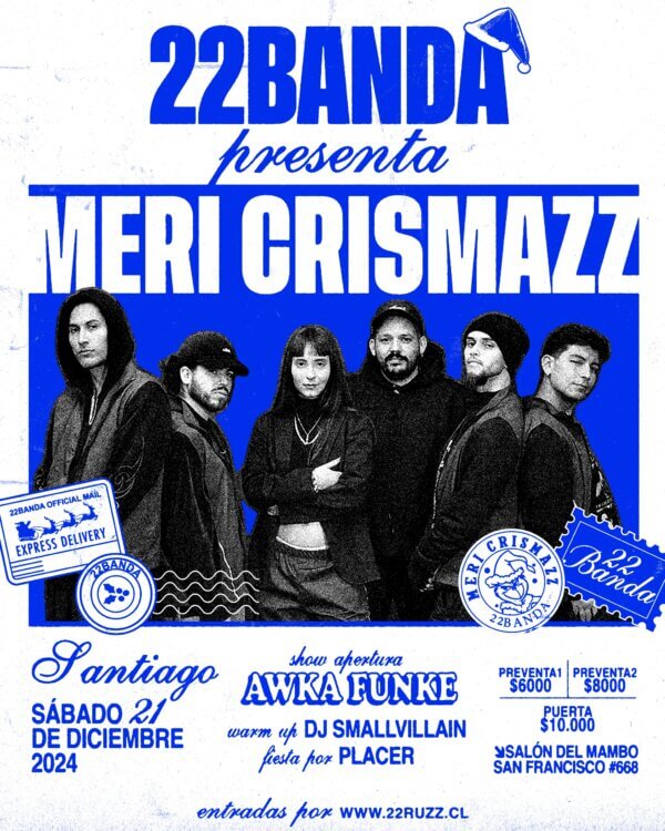 22BANDA ✺ Salon del mambo, Santiago.